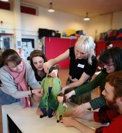 Introduction to Puppetry CPD workshop June 2019